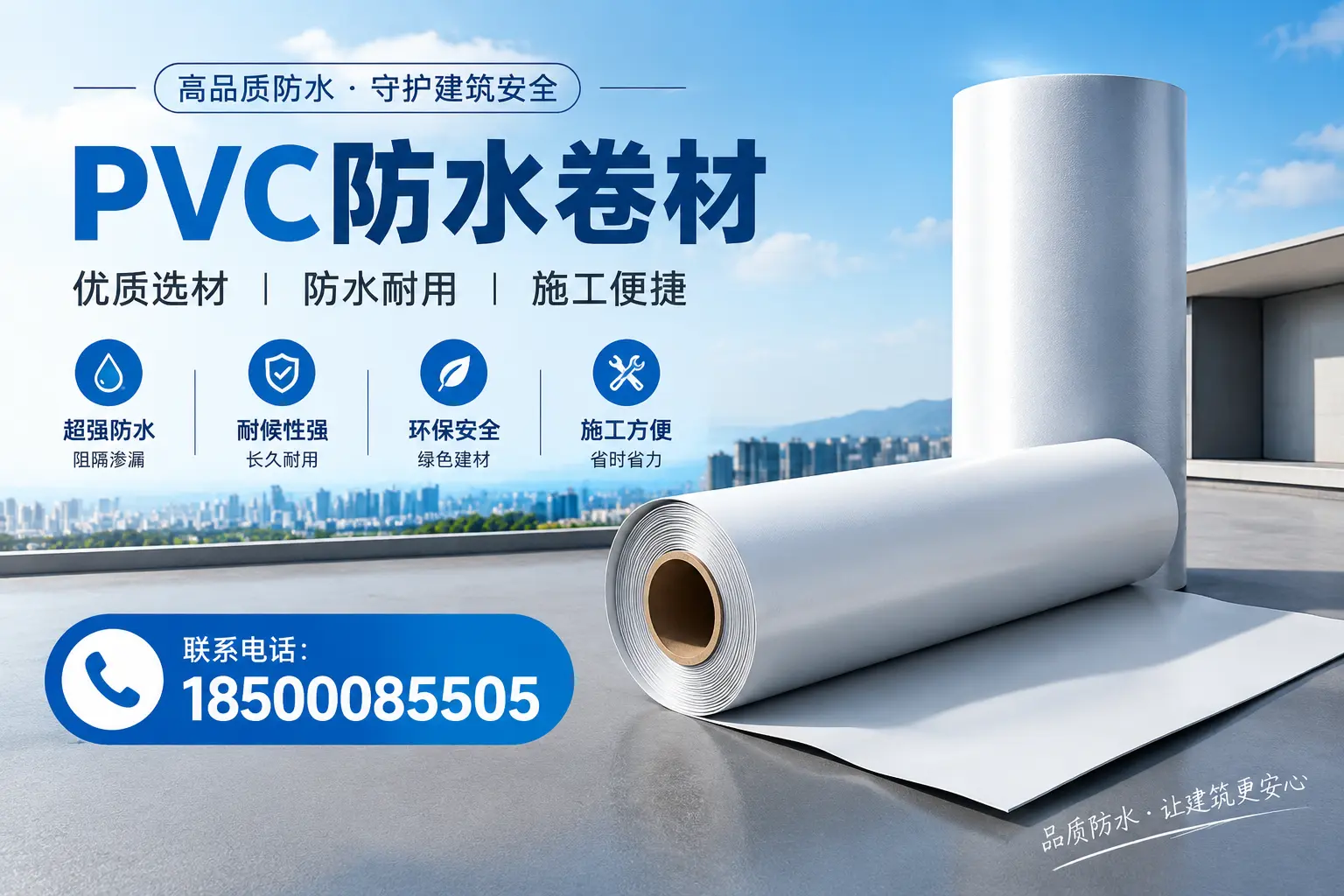 如何评估PVC防水卷材的性价比?定安消费者必读